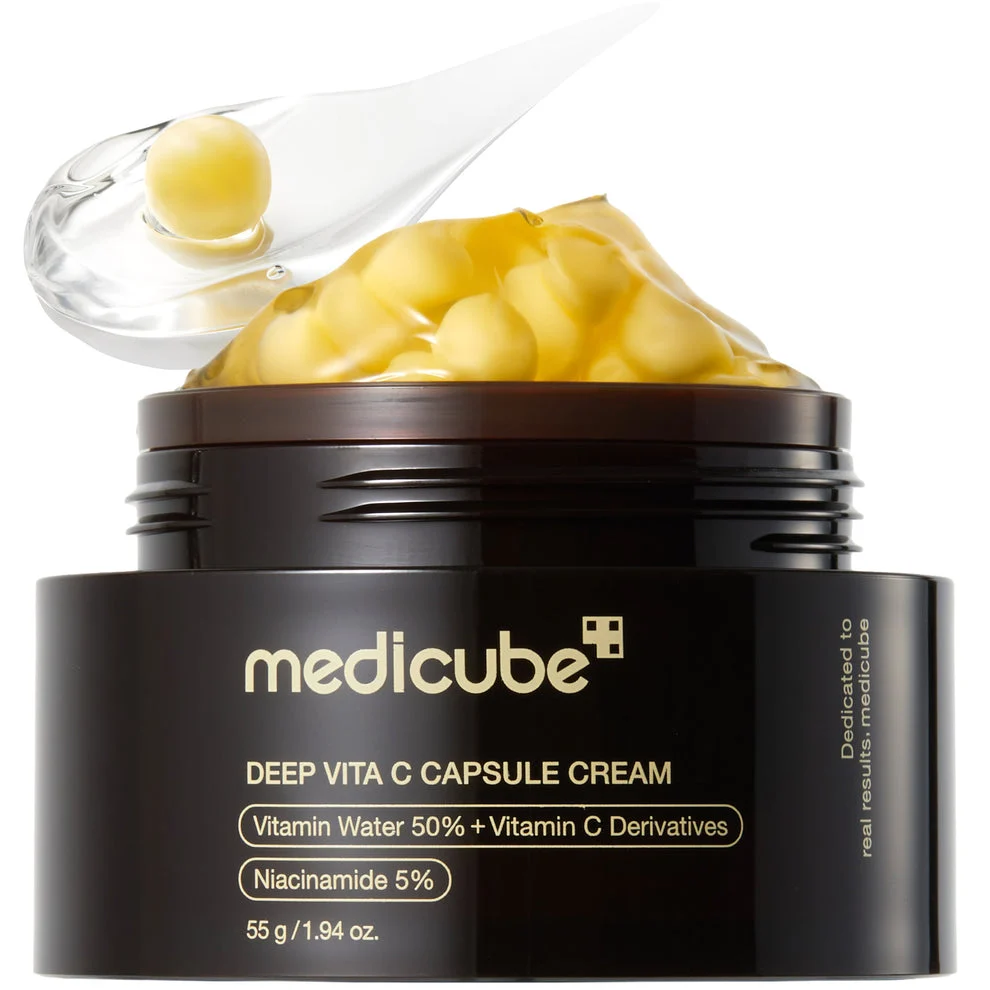 Medicube Deep Vita C Capsule Cream - vitamin C brightening moisturiser