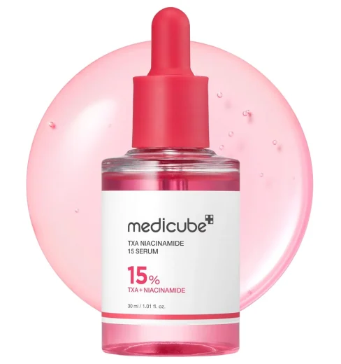 Medicube TXA Niacinamide 15% Serum 30ml Medicube TXA Niacinamide Serum dropper bottle for brightening and dark spots.